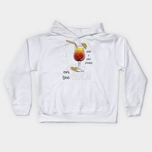 Cocktail Sign D Kids Hoodie